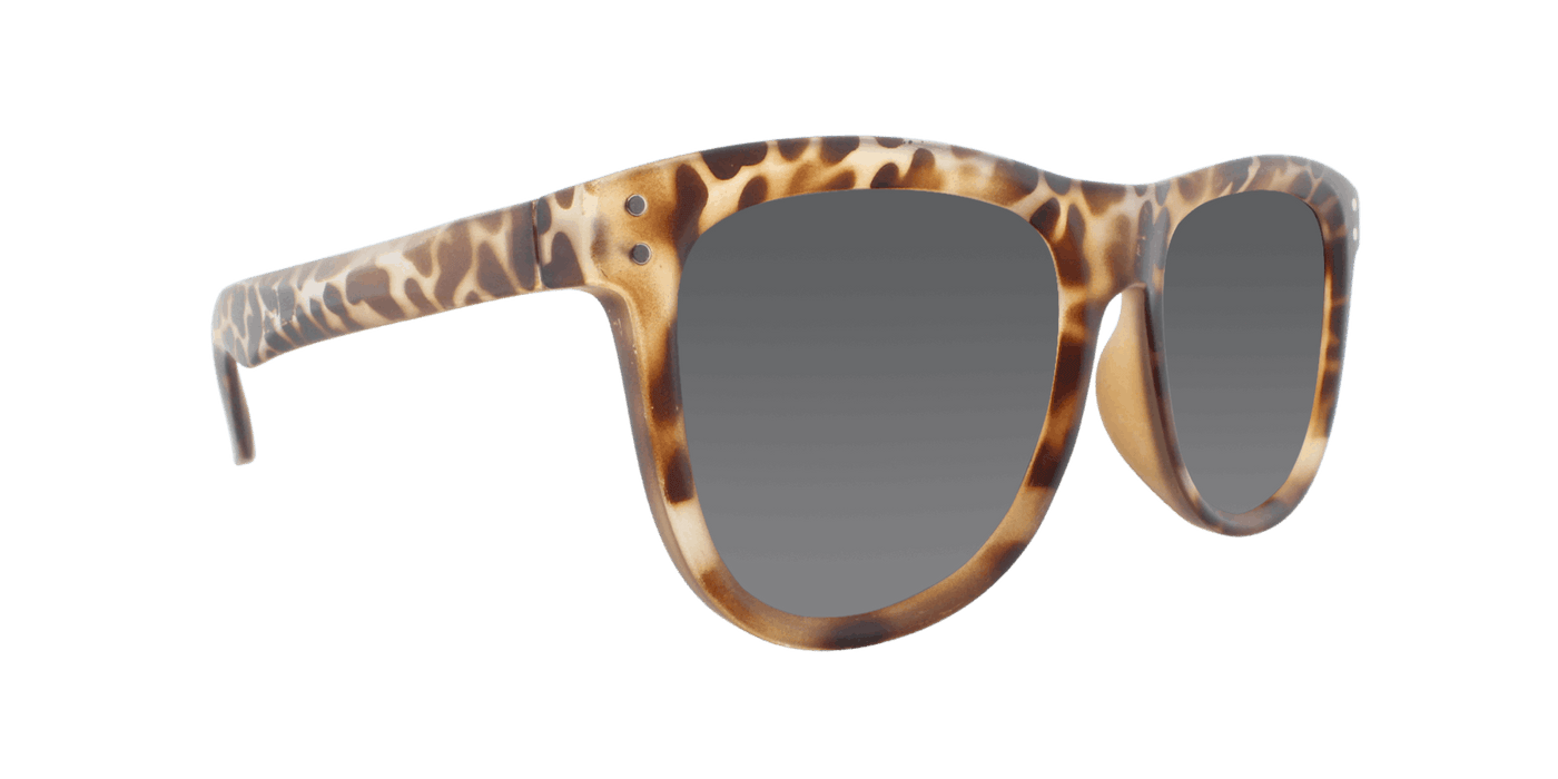 Legacy - Polarized Classic Retro Tortoise Iced Matte (Dark Smoked)