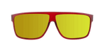 Epoch - Polarized Modified Retro Red Iced Matte (Red Mirror)
