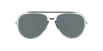 Baron - Polarized Modified Aviator Charcoal Translucent w/ Gunmetal (Dark Smoked).