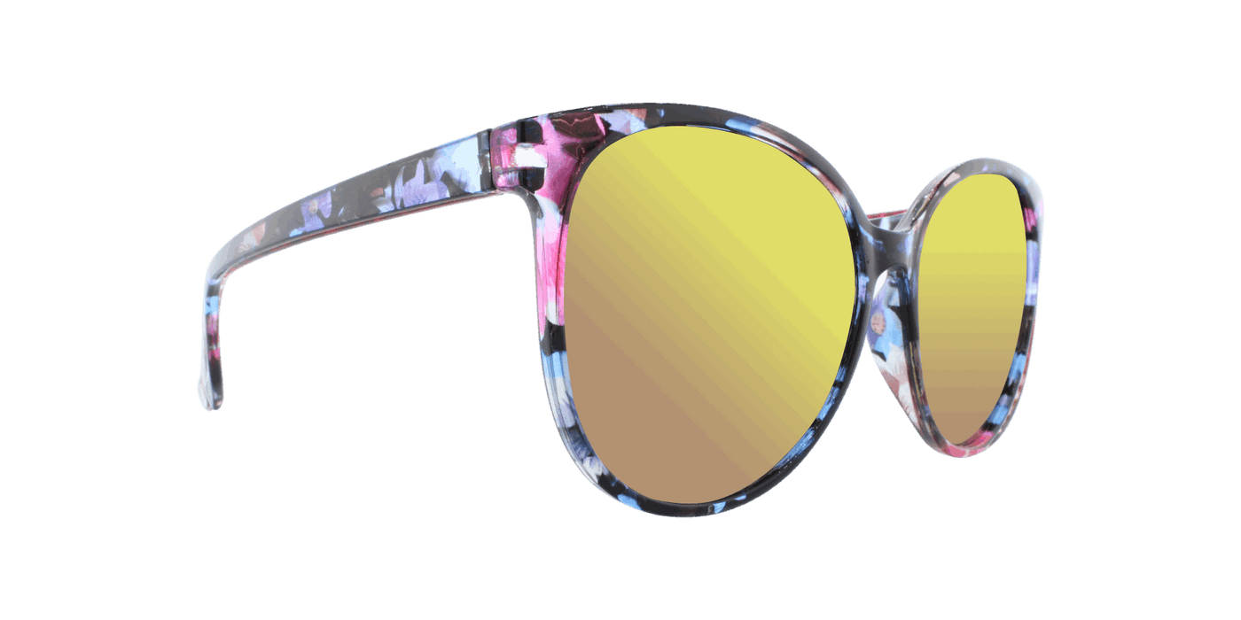 Danielle - Oversized Fashion Floral (Purple Mirror)