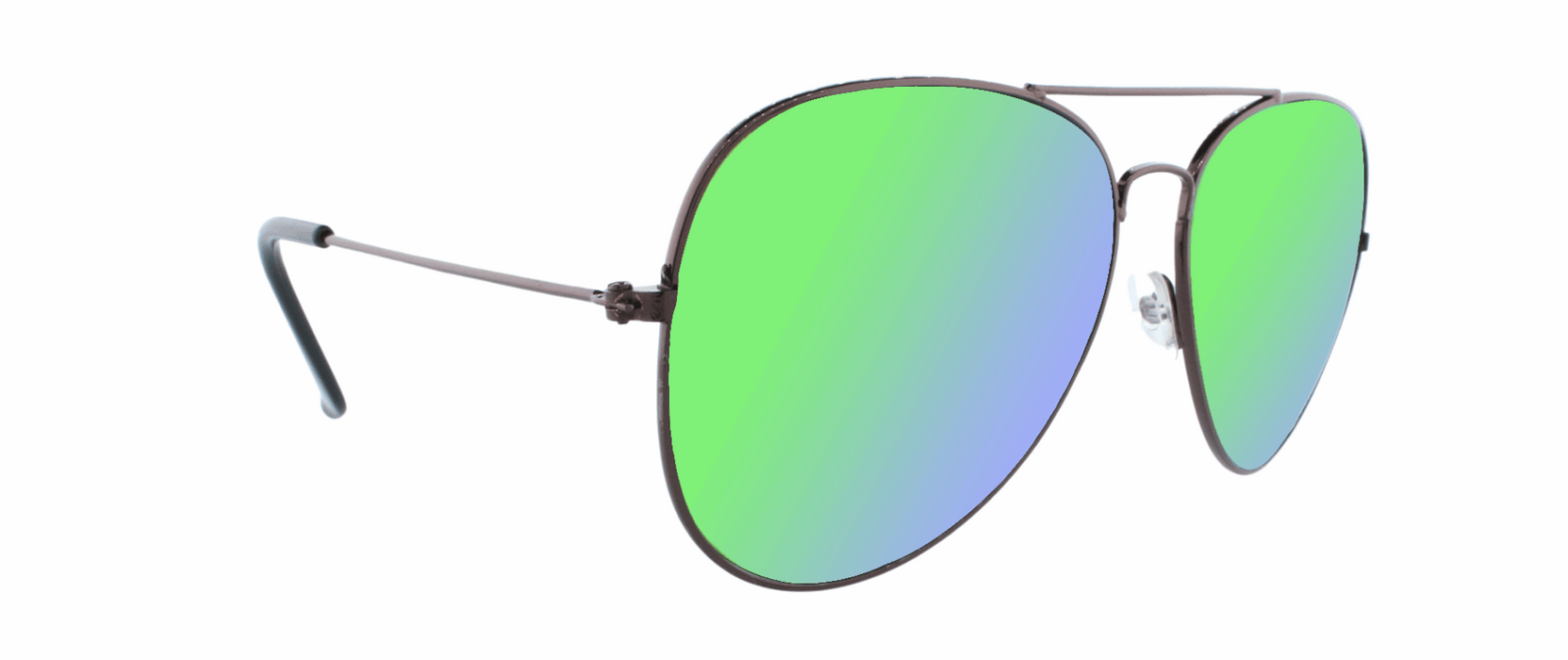 Sunset | PETITE - Classic Aviator Bronze (Sunburst Mirror)