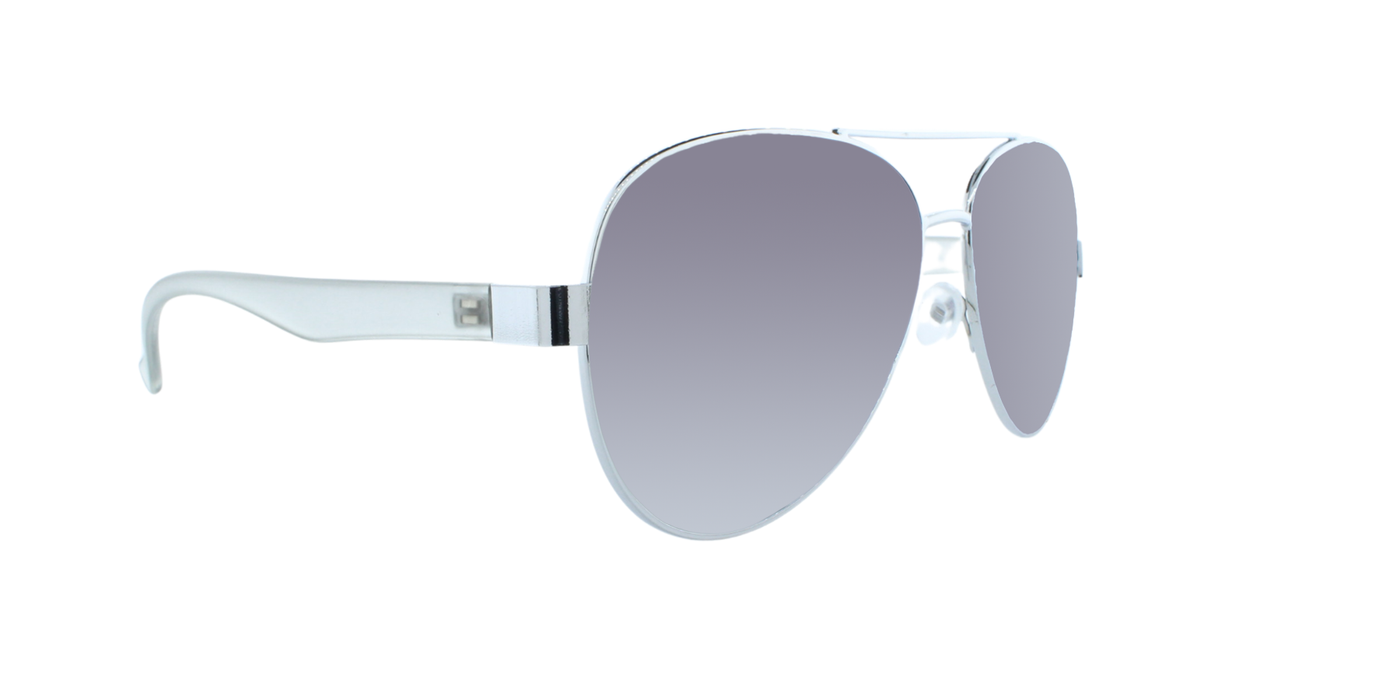 Solace - Fashion Aviator Gray & Silver (Smoked)