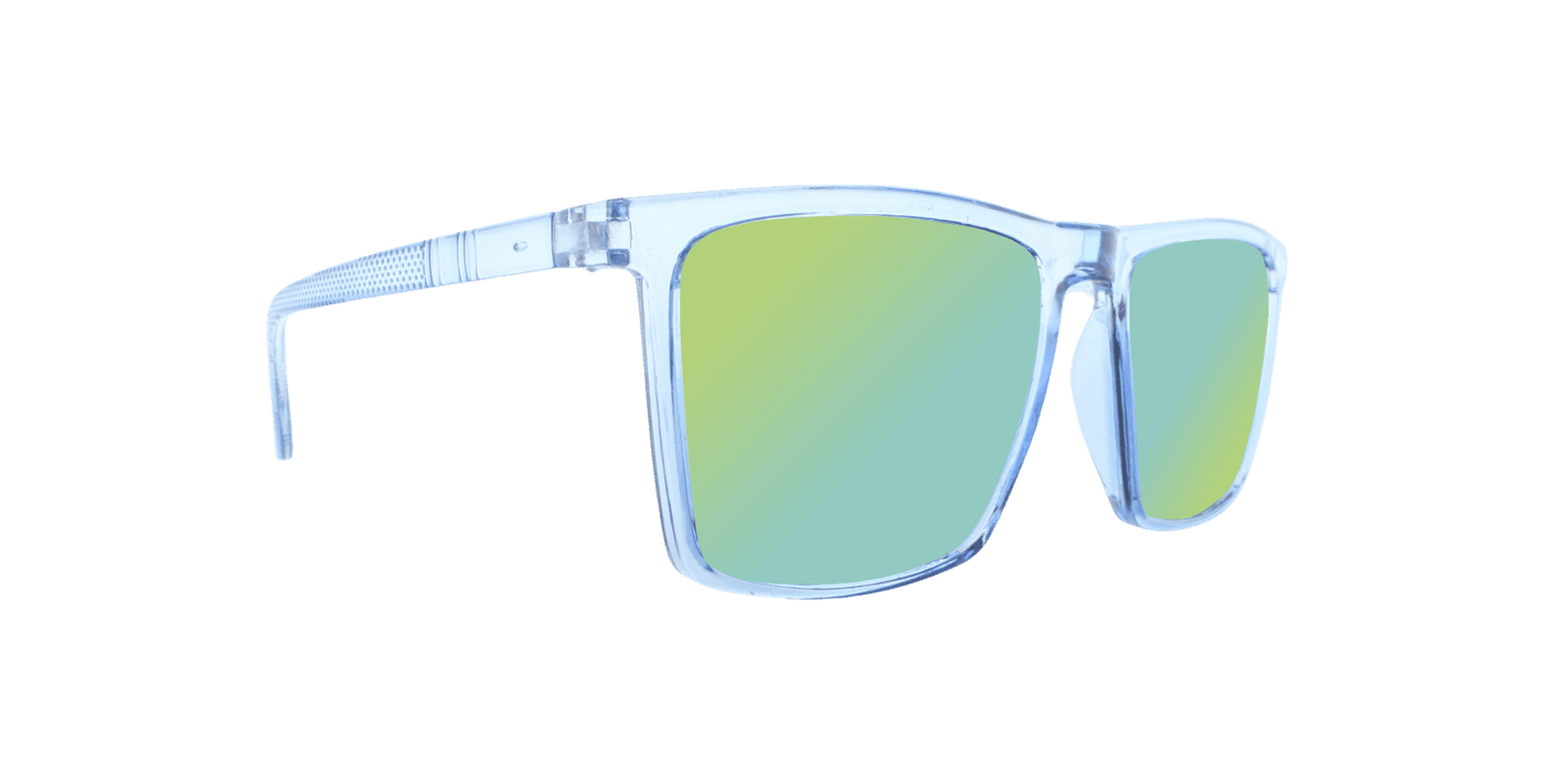 Helix - Light Blue (Gold Mirror)