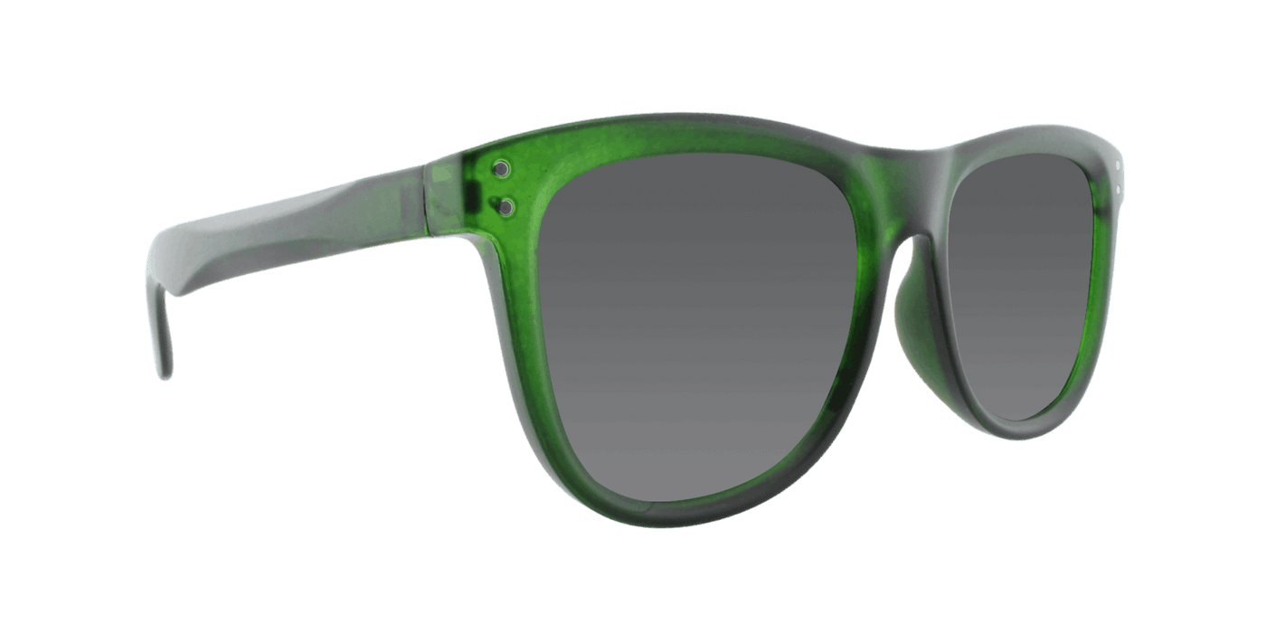 Legacy - Polarized Classic Retro Duck Green Iced Matte (Dark Smoked)