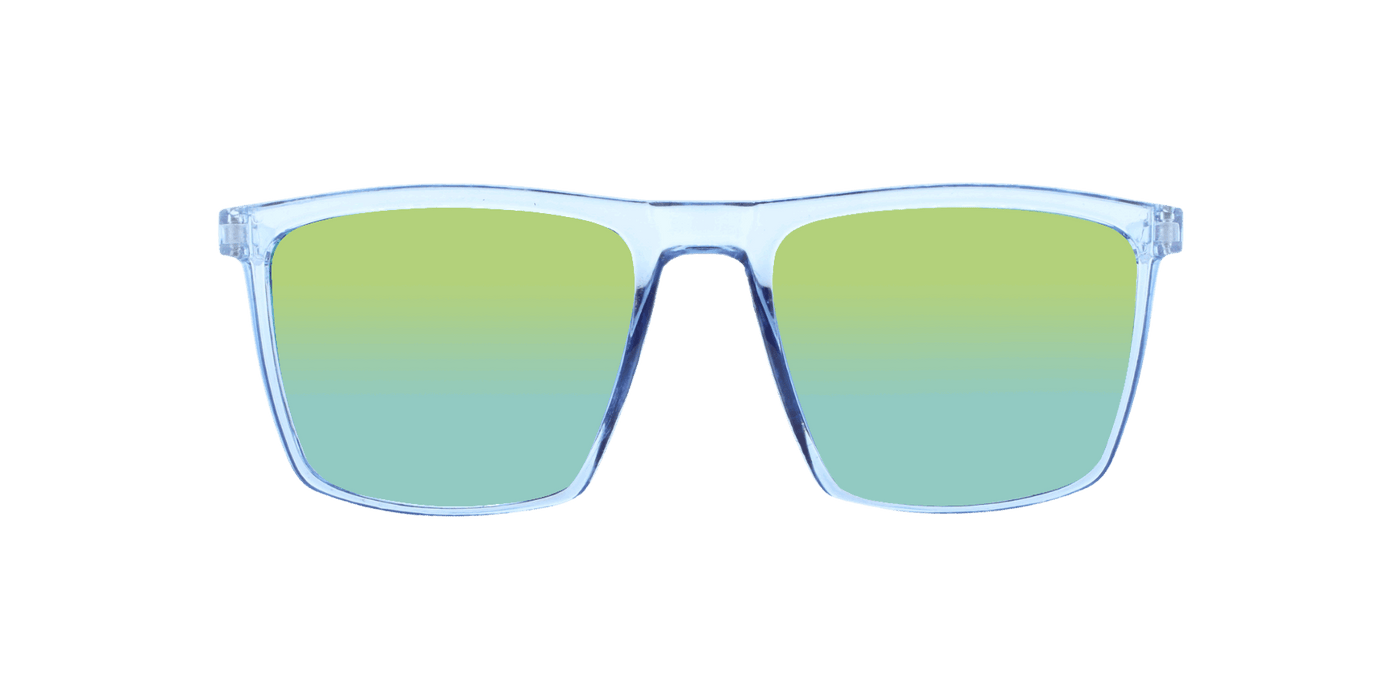Helix - Light Blue (Gold Mirror)
