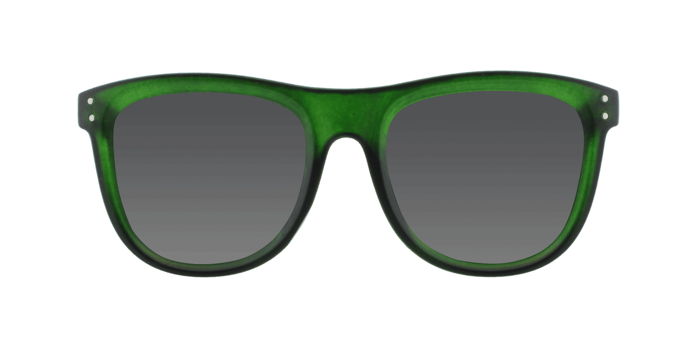 Legacy - Polarized Classic Retro Duck Green Iced Matte (Dark Smoked)