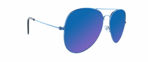 Sunset | PETITE - Classic Aviator Blue (Aquamarine Mirror)