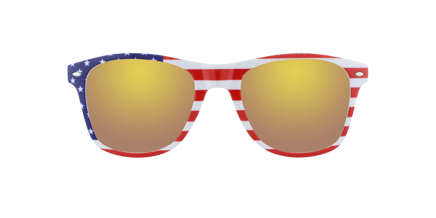 Stars and Stripes - Patriotic (Red Mirror)
