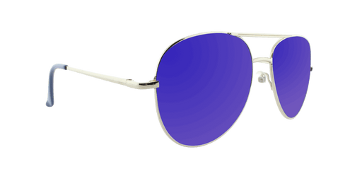 Fuselage - Full-Size Aviator Silver (Blue Mirror)