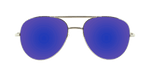 Fuselage - Polarized Full-Size Aviator Silver (Blue Mirror)