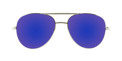 Fuselage - Full-Size Aviator Silver (Blue Mirror)