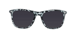 Throwback - Polarized Classic Standard Spring Hinge Black Demi Iced (Dark Smoked)
