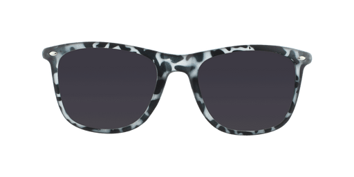 Throwback - Polarized Classic Standard Spring Hinge Black Demi Iced (Dark Smoked)