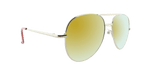 Fuselage - Polarized Full-Size Aviator Silver (Red Mirror)