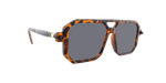 Voyager - Modified Aviator Tortoise w/ Black (Smoked).