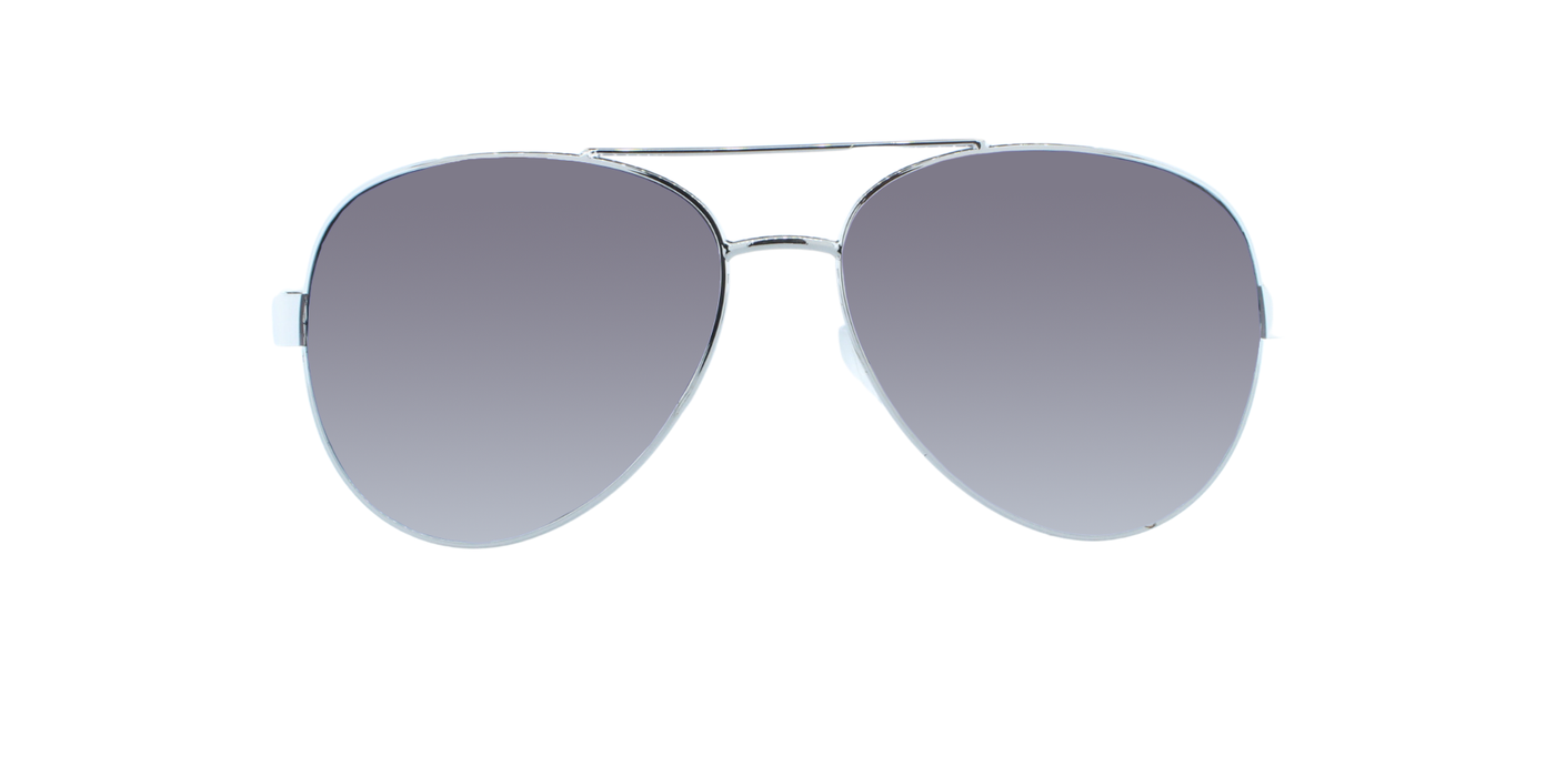 Solace - Fashion Aviator Gray & Silver (Smoked)