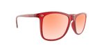 Throwback - Polarized Classic Standard Spring Hinge Dark Red Iced (Red Gradient)