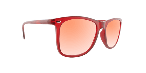 Throwback - Polarized Classic Standard Spring Hinge Dark Red Iced (Red Gradient)