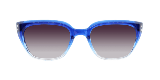 Vintage - Polarized Fashion Retro Blue Translucent (Smoked Gradient)