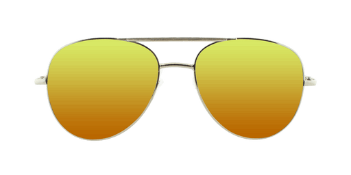 Fuselage - Polarized Full-Size Aviator Silver (Red Mirror)