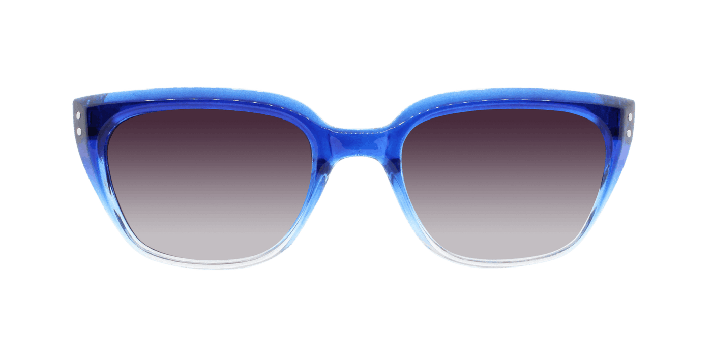 Vintage - Fashion Retro Blue Translucent (Smoked Gradient)