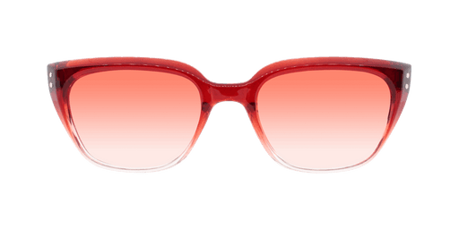 Vintage - Polarized Fashion Retro Red Translucent (Red Gradient)