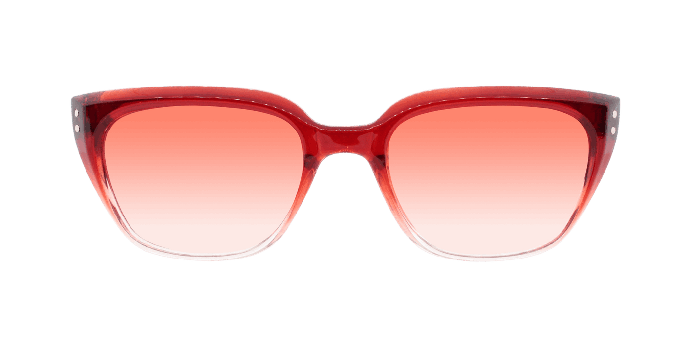 Vintage - Fashion Retro Red Translucent (Red Gradient)