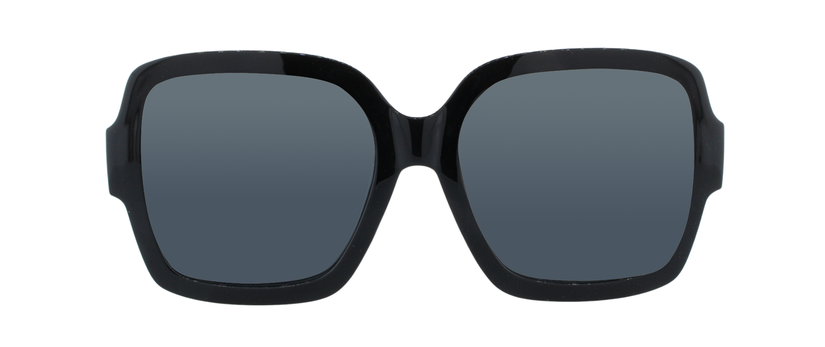 Cherish - Polarized Heart Accent Fashion Black (Smoked)