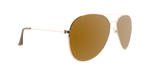 Sunset - Classic Aviator Gold (Dark Brown)