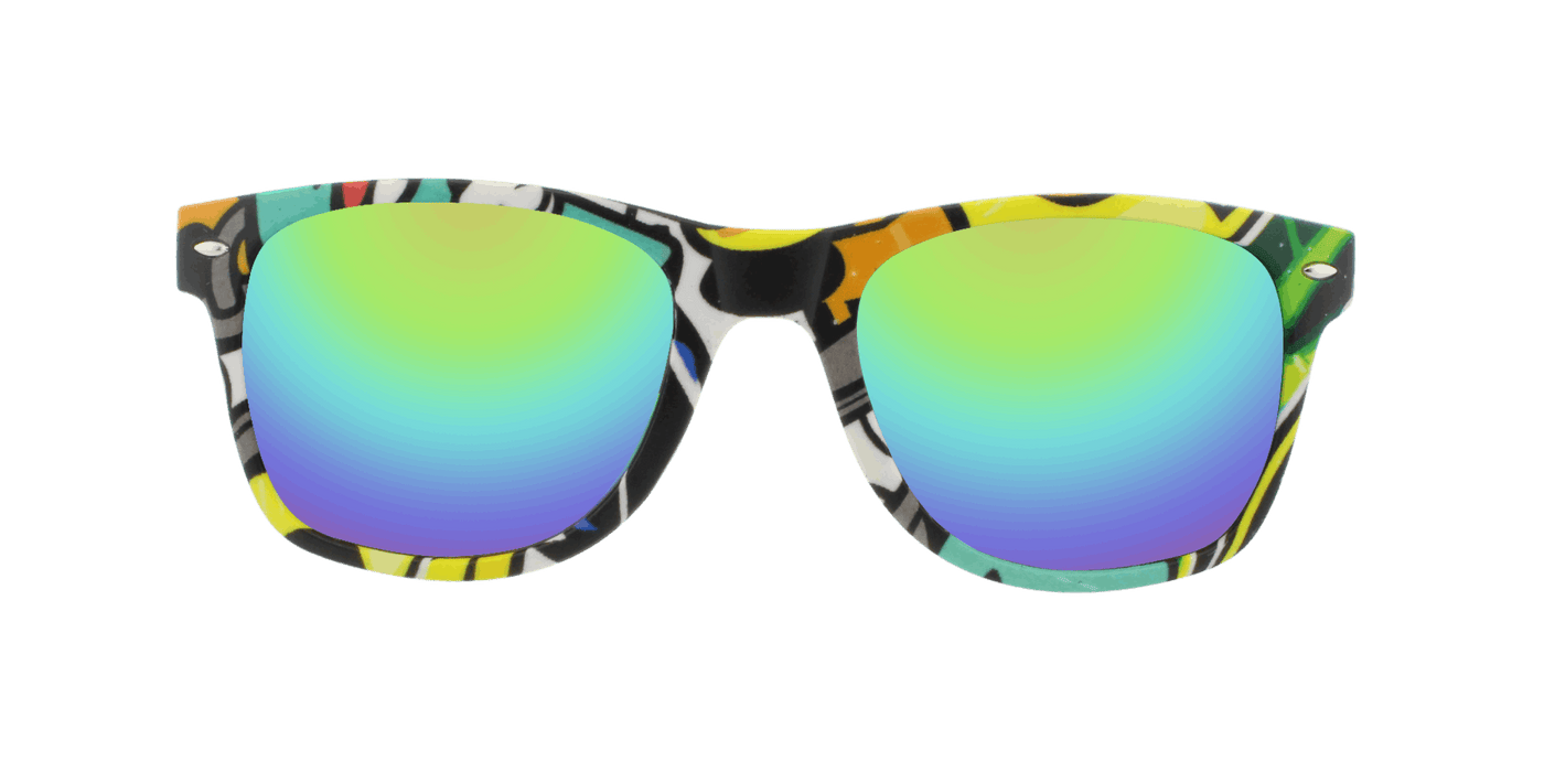 Response - Polarized Classic Standard Red/Yellow/Blue (Rainbow Mirror)
