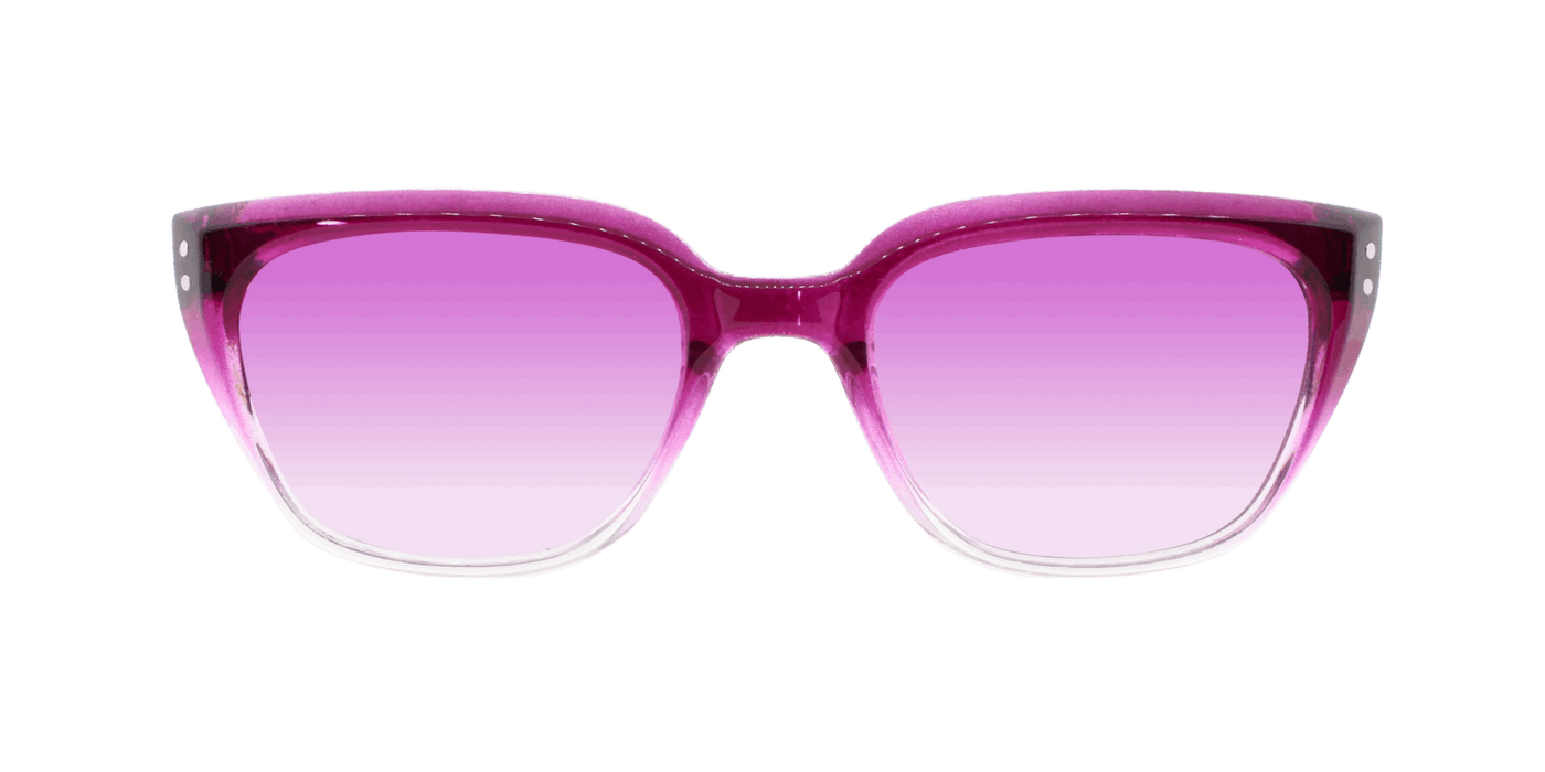 Vintage - Polarized Fashion Retro Purple Translucent (Purple Gradient)