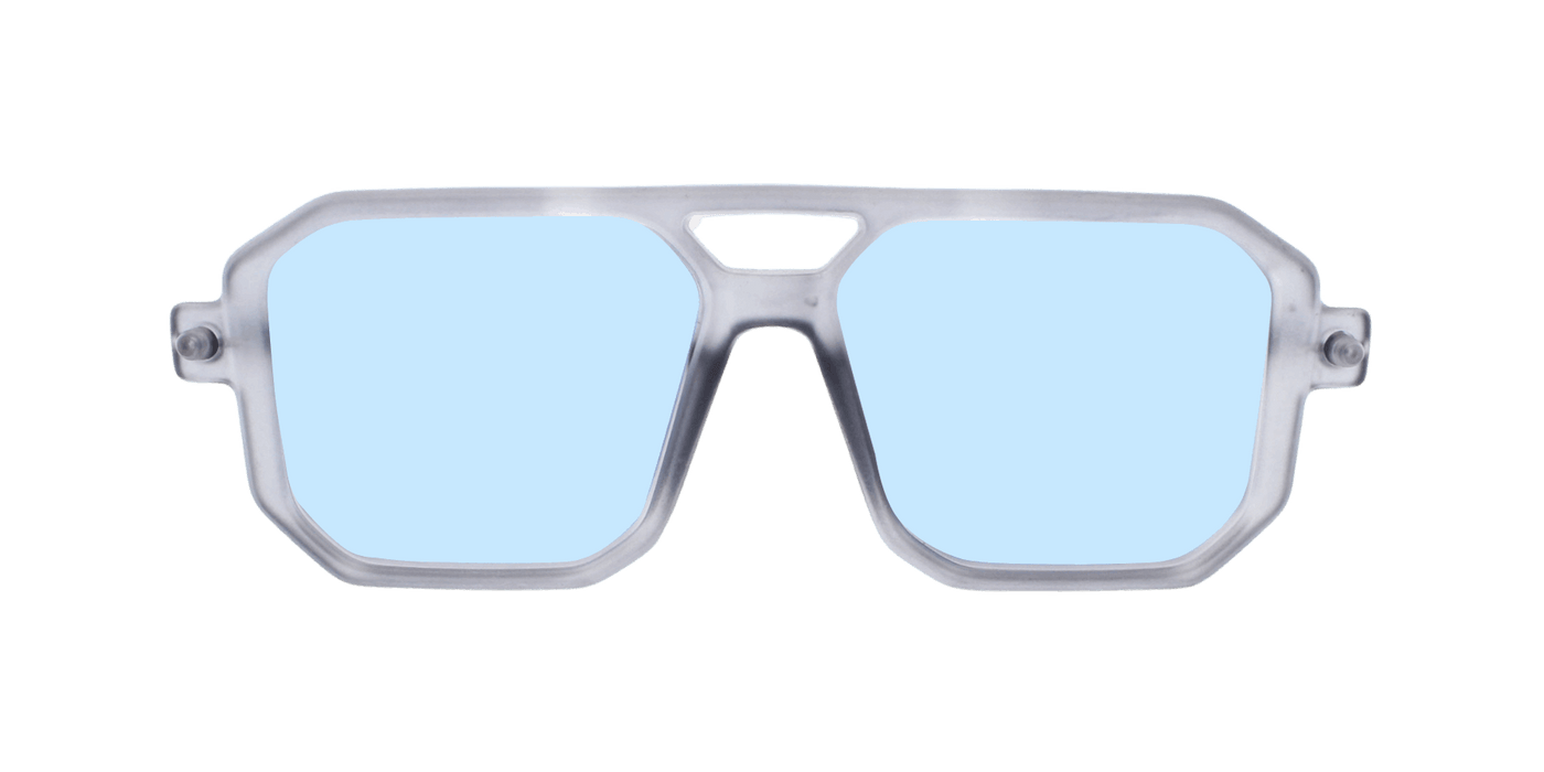 Voyager - Modified Aviator Black w/ Charcoal (Blue).