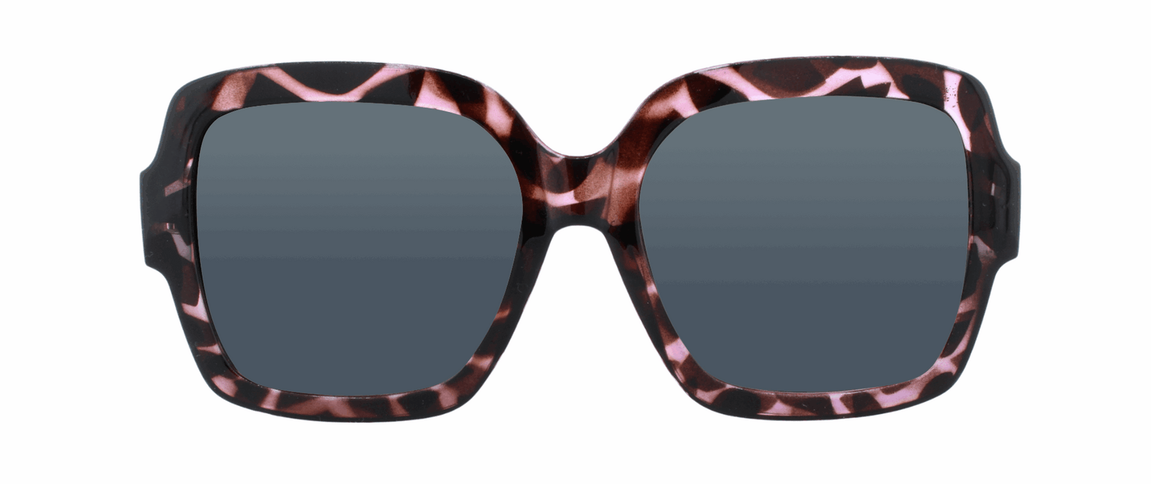 Cherish - Polarized Heart Accent Fashion Pink Demi (Smoked)