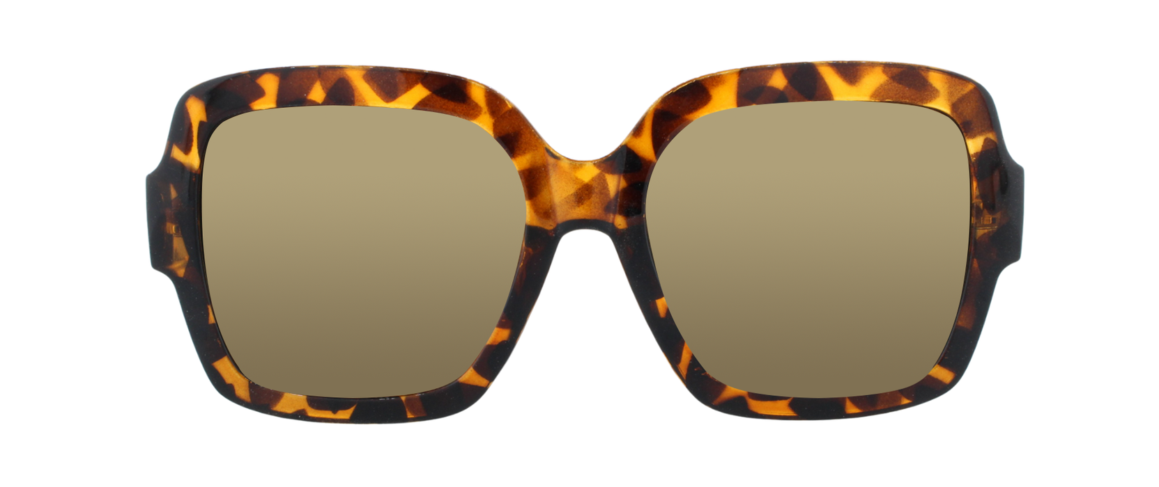 Cherish - Polarized Heart Accent Fashion Tortoise Shell (Amber)