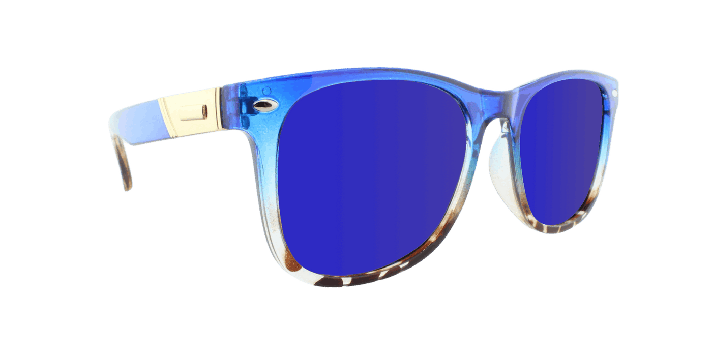 Lo-Fi - Polarized Fashion Retro Dark Blue (Blue Mirror)