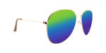 Sunset - Classic Aviator Gold (Rainbow Mirror)