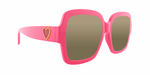 Cherish - Polarized Heart Accent Fashion Pink (Amber)