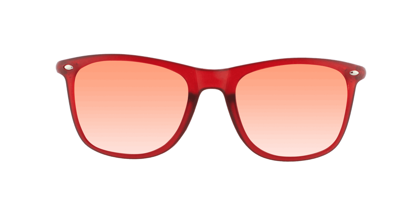 Throwback - Polarized Classic Standard Spring Hinge Dark Red Iced (Red Gradient)