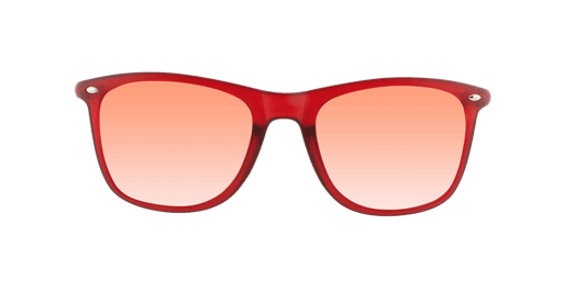 Throwback - Polarized Classic Standard Spring Hinge Dark Red Iced (Red Gradient)