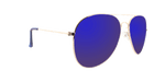 Sunset - Classic Aviator Gold (Blue Mirror)