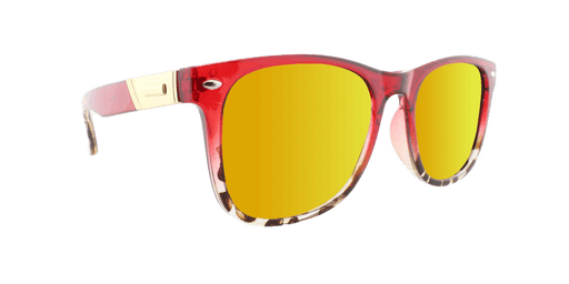 Lo-Fi - Polarized Fashion Retro Dark Red (Red Mirror)