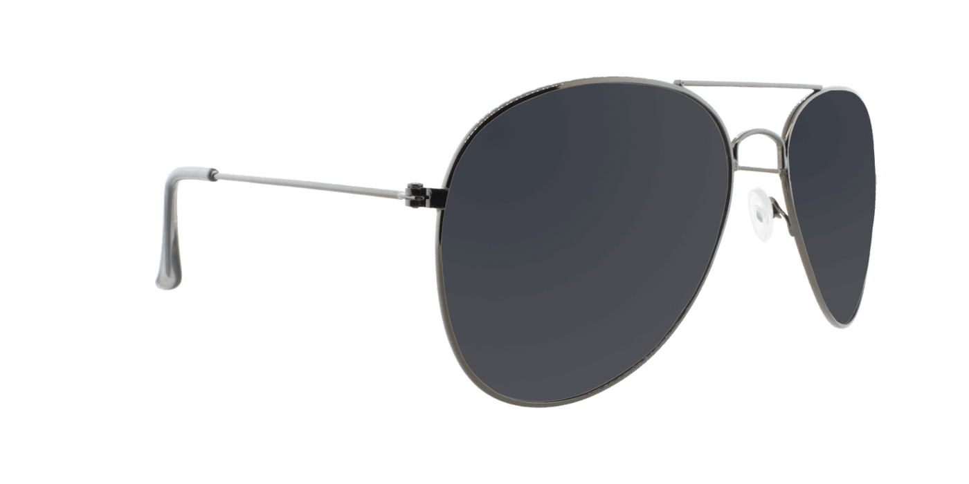 Sunset -  Polarized Classic Aviator Gunmetal (Dark Smoked)