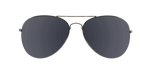 Sunset -  Polarized Classic Aviator Gunmetal (Dark Smoked)