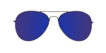 Sunset - Classic Aviator Gunmetal (Blue Mirror)