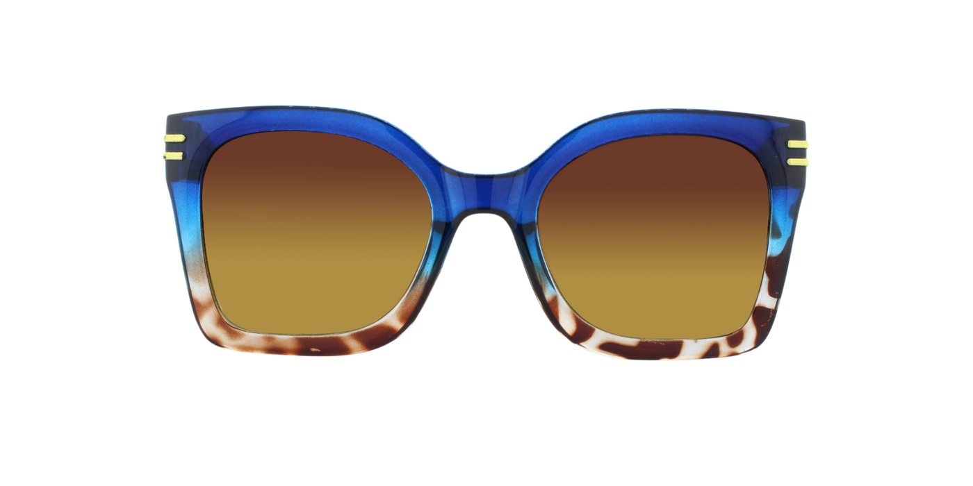 Mandy - Polarized Demi Fashion Dark Blue (Amber)