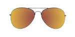 Sunset - Classic Aviator Gunmetal (Purple Mirror)