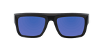 Echo - Polarized Modified Retro Black (Blue Mirror)