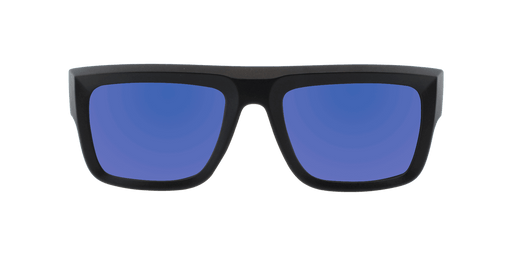 Echo - Polarized Modified Retro Black (Blue Mirror)