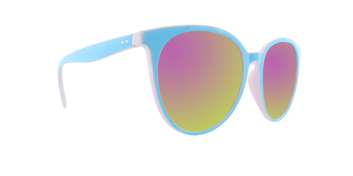 Paige - Classic Fashion Light Blue and Pink (Pink Mirror)