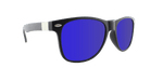 Vibe - Classic Retro Black Matte (Blue Mirror)